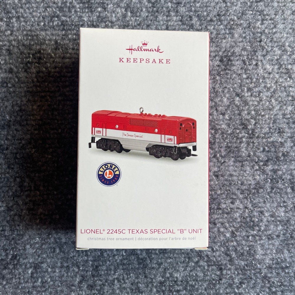 Hallmark Keepsake 2018 Lionel 2245C Texas Special B Unit Die-Cast Metal Ornament